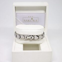 vong tay dieu hoa huyet ap sakura silver 061125 kc