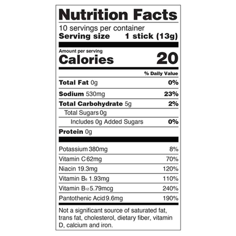 Bột điện giải Liquid I.V. Hydration Multiplier 10 gói (Lemon Lime Sugar-Free) 3 Bột điện giải Liquid I.V. Hydration Multiplier 10 gói (Lemon Lime Sugar-Free) - Ảnh 3