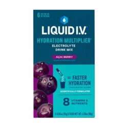 Bột điện giải Liquid I.V. Hydration Multiplier 6 gói (Acai Berry)