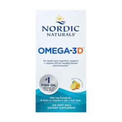Dầu cá Omega-3 Nordic Naturals Omega-3D 690mg 120 Softgels