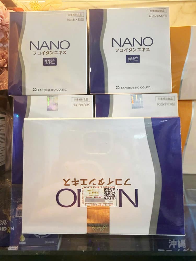 Fucoidan dạng bột hỗ trợ người bệnh ung thư Kanehide Bio Nano Fucoidan Extract Granule 2g x30 gói 3 Fucoidan dạng bột hỗ trợ người bệnh ung thư Kanehide Bio Nano Fucoidan Extract Granule 2g x30 gói - Ảnh 3