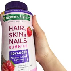 Kẹo dẻo làm đẹp da móng và tóc Nature’s Bounty Advanced Hair Skin & Nails Gummies 180 viên 10 keo deo lam dep da mong va toc natures bounty advanced hair skin nails gummies 180 vien 201225 ka