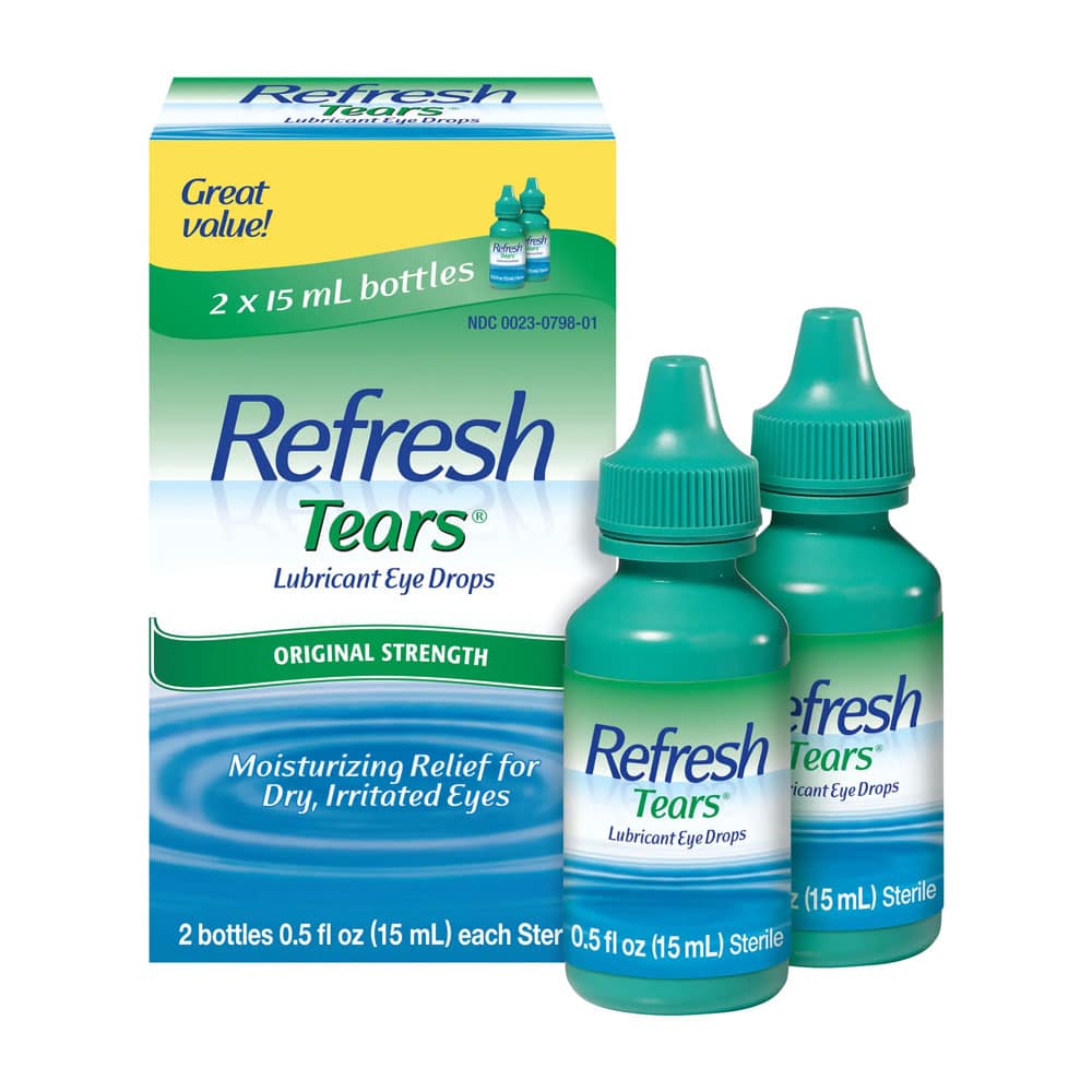 Nước nhỏ mắt Refresh nhập khẩu Mỹ Tears Lubricant Eye Drops Combo (2 chai x15ml) 1 Nước nhỏ mắt Refresh nhập khẩu Mỹ Tears Lubricant Eye Drops Combo (2 chai x15ml)