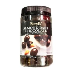 Socola đen hạnh nhân Beryl’s Almond Dark Chocolate 450g