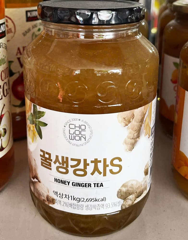 Trà gừng mật ong Cholocwon Honey Ginger Tea 1kg 2 Trà gừng mật ong Cholocwon Honey Ginger Tea 1kg - Ảnh 2