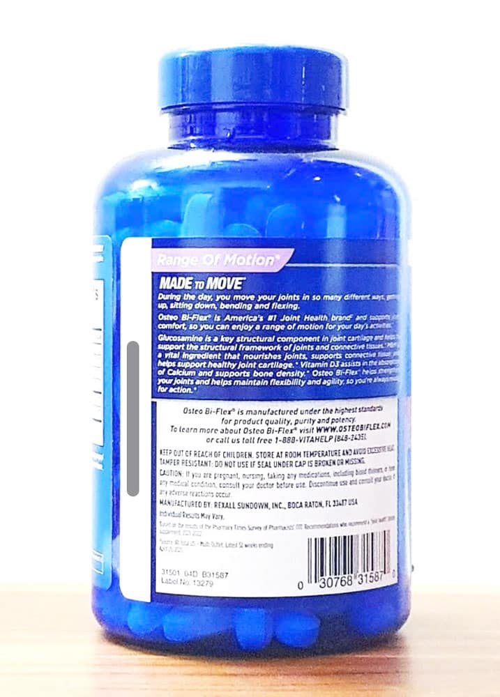 Viên uống bồi bổ sụn khớp Osteo Bi-Flex Triple Strength MSM +D3 200 viên 4 Viên uống bồi bổ sụn khớp Osteo Bi-Flex Triple Strength MSM +D3 200 viên - Ảnh 4