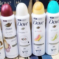 Xịt khử mùi mồ hôi Dove Go Fresh Pink Grapefruit Lemongrass 48H Moisturising Cream 150ml 3 xit khu mui mo hoi dove go fresh pink grapefruit lemongrass 48h moisturising cream 150ml 181225 ka