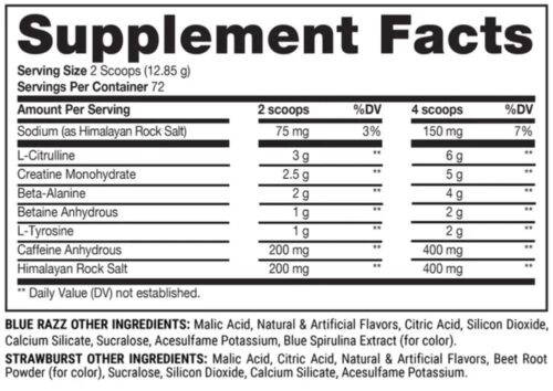 bo sung nang luong truoc khi tap mr hyde signature pre workout berry punch 72 servings 9252g 200126 kc
