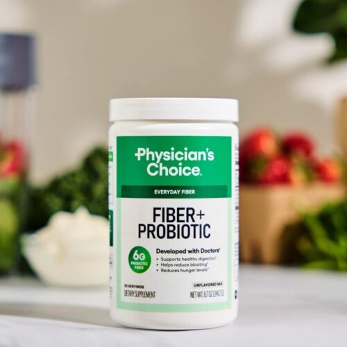 bot uong bo sung chat xo va loi khuan physicians choice fiber probiotic 2467g 250126 kc