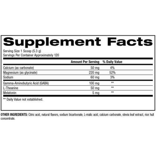 bot uong magie trunature magnesium nighttime powder 636g 190126 kc