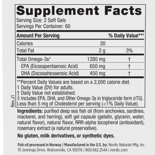 dau ca omega 3 nordic naturals ultimate omega 1280mg 120 softgels 060126 kc