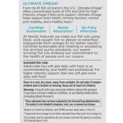 dau ca omega 3 nordic naturals ultimate omega 1280mg 120 softgels 060126 kd