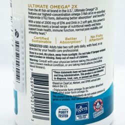 Dầu cá Omega-3 Nordic Naturals Ultimate Omega 2X (2150mg) 60 Softgels (Không hộp giấy) 10 dau ca omega 3 nordic naturals ultimate omega 2x 2150mg 60 softgels khong hop giay 1001266 kd