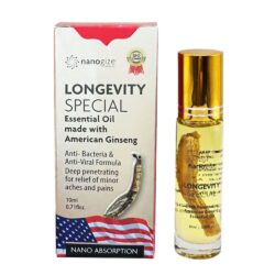 Dầu gió nhân sâm Nanogize Longevity Special American Ginseng 10ml 13 dau gio nhan sam nanogize longevity special american ginseng 10ml 240126 kc
