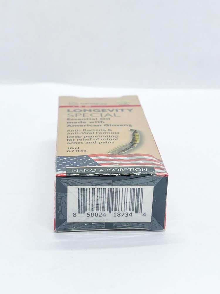 Dầu gió nhân sâm Nanogize Longevity Special American Ginseng 10ml 6 Dầu gió nhân sâm Nanogize Longevity Special American Ginseng 10ml - Ảnh 6