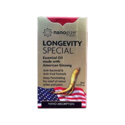 Dầu gió nhân sâm Nanogize Longevity Special American Ginseng 21ml