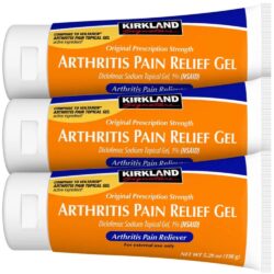 gel boi giam dau viem khop kirkland signature arthritis pain relief gel 150g x3 tuyp 190126 ka