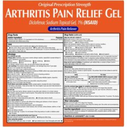 gel boi giam dau viem khop kirkland signature arthritis pain relief gel 150g x3 tuyp 190126 kb