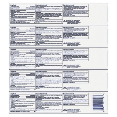 Kem đánh răng Crest Pro-Health Advanced Toothpaste 167g x5 10 kem danh rang crest pro health advanced toothpaste 167g x5 230126 kb