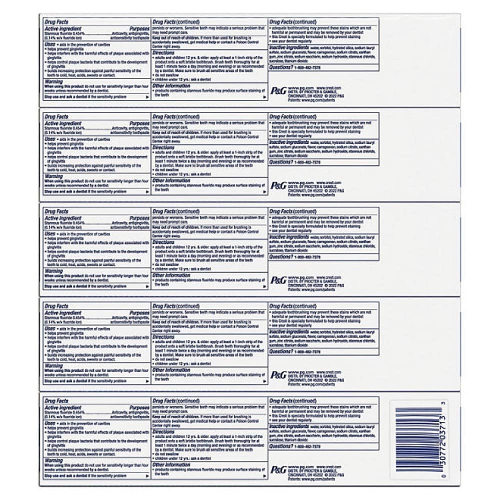 Kem đánh răng Crest Pro-Health Advanced Toothpaste 167g x5 3 Kem đánh răng Crest Pro-Health Advanced Toothpaste 167g x5 - Ảnh 3