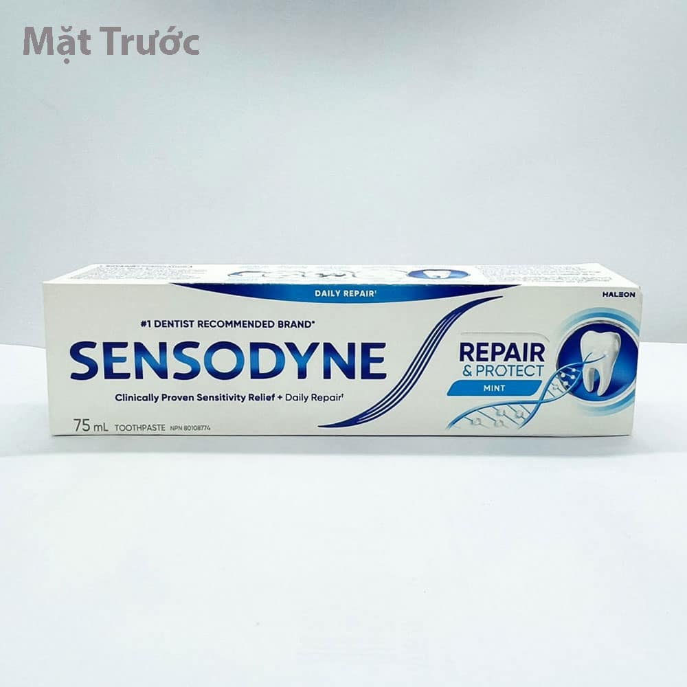 Kem đánh răng Sensodyne Repair & Protect Mint 75ml 2 Kem đánh răng Sensodyne Repair & Protect Mint 75ml - Ảnh 2