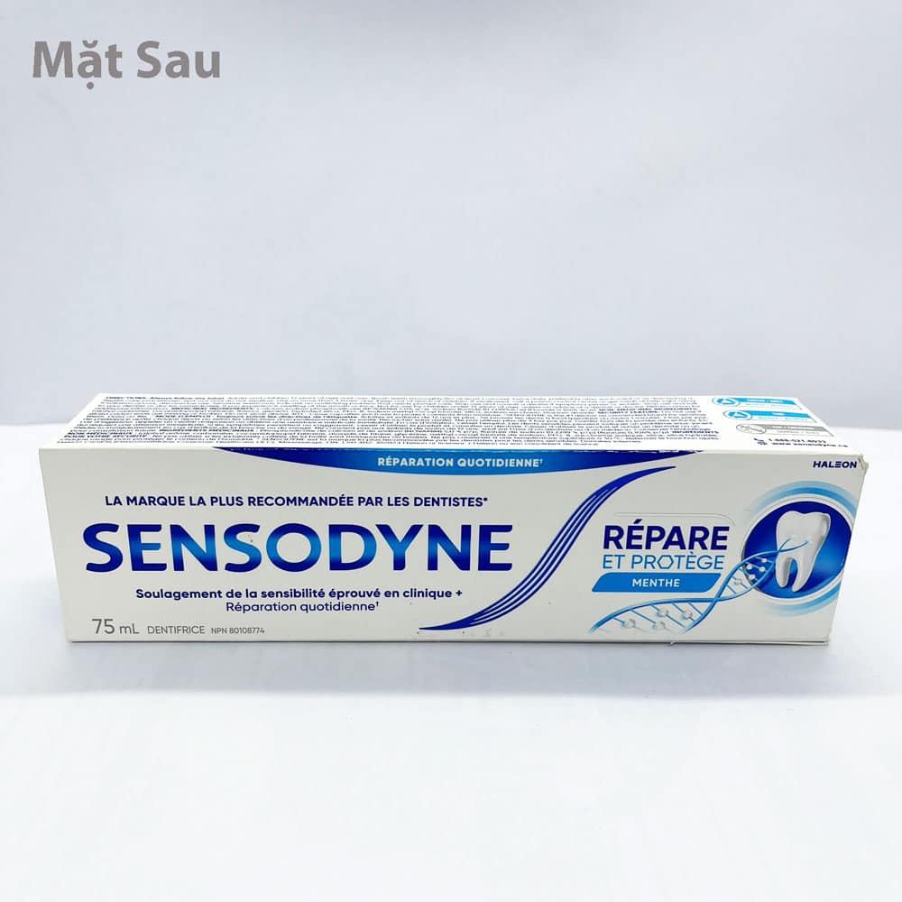 Kem đánh răng Sensodyne Repair & Protect Mint 75ml 3 Kem đánh răng Sensodyne Repair & Protect Mint 75ml - Ảnh 3