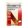 Kẹo cai thuốc Nicorette Gum Cinnamon Surge 4mg 100 viên
