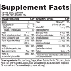 keo deo bo sung vitamin cho nam olly mens multivitamin 200 gummies 200126 kd