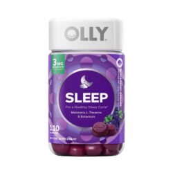 Kẹo dẻo hỗ trợ giấc ngủ Olly Sleep 110 Gummies – Blackberry