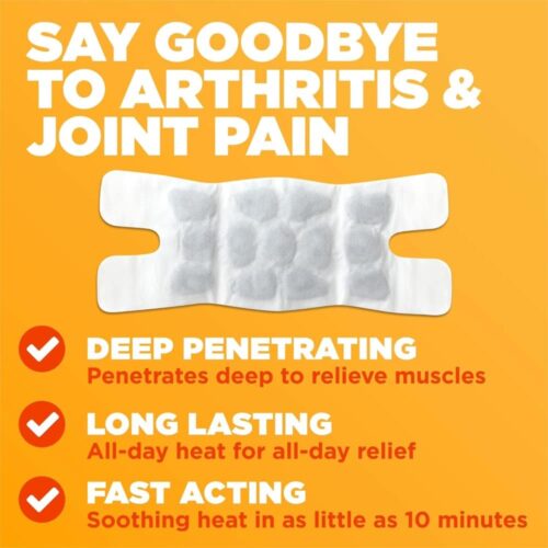 mieng dan nong thermacare heatwraps arthritis and joint therapy 6 mieng cac khop 130326 kd