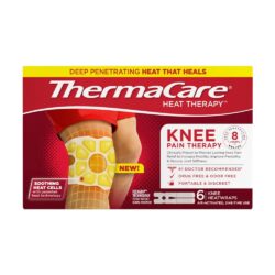 Miếng dán nóng ThermaCare HeatWraps Knee Pain Therapy 6 miếng (đầu gối)