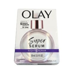 Serum 5in1 dưỡng ẩm, sáng da, giảm nếp nhăn ban đêm Olay Super Serum Night Repair 30ml