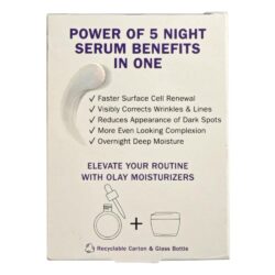 Serum 5in1 dưỡng ẩm, sáng da, giảm nếp nhăn ban đêm Olay Super Serum Night Repair 30ml 8 serum 5in1 duong am sang da giam nep nhan ban dem olay super serum night repair 30ml 260126 kd
