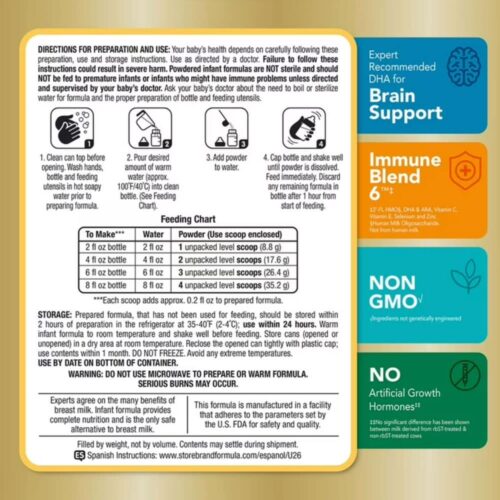 sua bot cho tre 0 12 thang members mark infant premium 136kg 1001266 kc