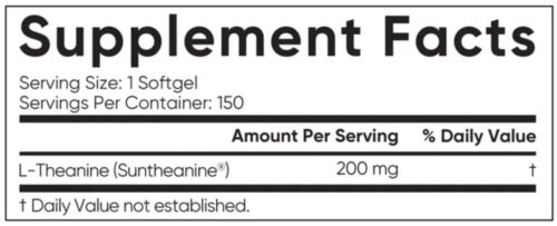 vien uong bo sung l theanine sports research l theanine 200mg 150 softgels 130126 kd