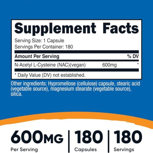 vien uong bo sung n acetyl l cysteine nutricost nac 600mg 180 capsules 190126 ka
