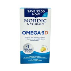 Dầu cá Omega-3 Nordic Naturals Omega-3D 690mg 60 Softgels
