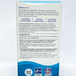 dau ca omega 3 nordic naturals omega 3d 690mg 60 softgels 180326 kc