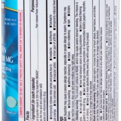 Viên giảm đau hạ sốt Kirkland Signature Mini Ibuprofen 200mg 500 Liquid-Filled Capsules 7 vien giam dau ha sot kirkland signature mini ibuprofen 200mg 500 liquid filled capsules 280326 kb