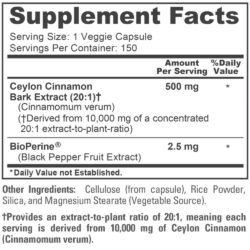 vien uong ho tro duong huyet tu que nusapure ceylon cinnamon 10000mg 150 capsules 250326 kb