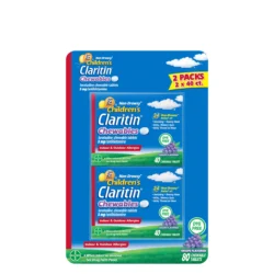 Viên nhai Claritin Children's Dye-Free Chewables 80 viên