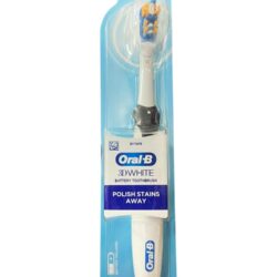ban chai dung pin oral b 3d white toothbrush black 130426 ka