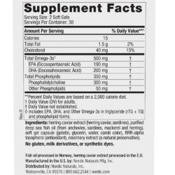 dau ca omega 3 nordic naturals omega 3 phospholipids 60 softgels 150426 kd