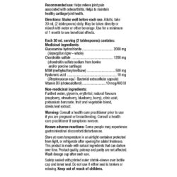 Dung dịch hỗ trợ khớp Nature’s Way Joint Movement Glucosamine 1 lít (Canada) 7 dung dich ho tro khop natures way joint movement glucosamine 1 lit canada 040426 kc