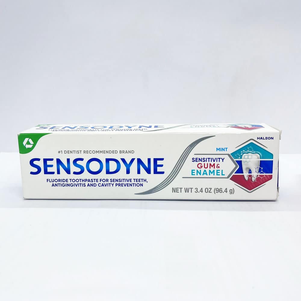 Kem đánh răng Sensodyne Sensitivity Gum & Enamel Mint 96.4g 2 Kem đánh răng Sensodyne Sensitivity Gum & Enamel Mint 96.4g - Ảnh 2