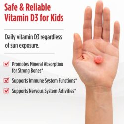 keo deo d3 cho tre tu 3 tuoi nordic naturals kids vitamin d3 400iu 120 gummies 130426 ke