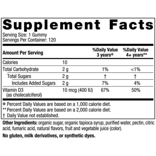 keo deo d3 cho tre tu 3 tuoi nordic naturals kids vitamin d3 400iu 120 gummies 130426 kf