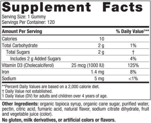 keo deo d3 nordic naturals vitamin d3 1000iu 120 gummies 140426 kf