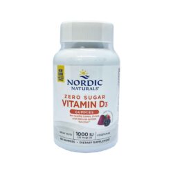 Kẹo dẻo D3 Nordic Naturals Vitamin D3 1000IU Zero Sugar 60 Gummies