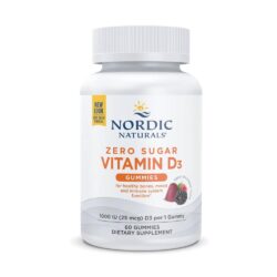 Kẹo dẻo D3 Nordic Naturals Vitamin D3 1000IU Zero Sugar 60 Gummies